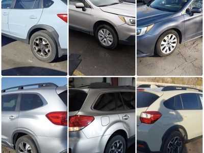 SUBARU’S PARTING OUT. “ NO CATS AVAILABLE “