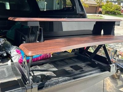 Power adjustable desk surface