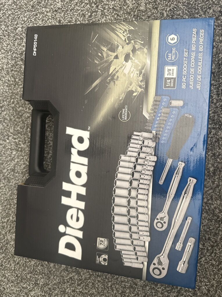 Diehard 80 piece Socket Set