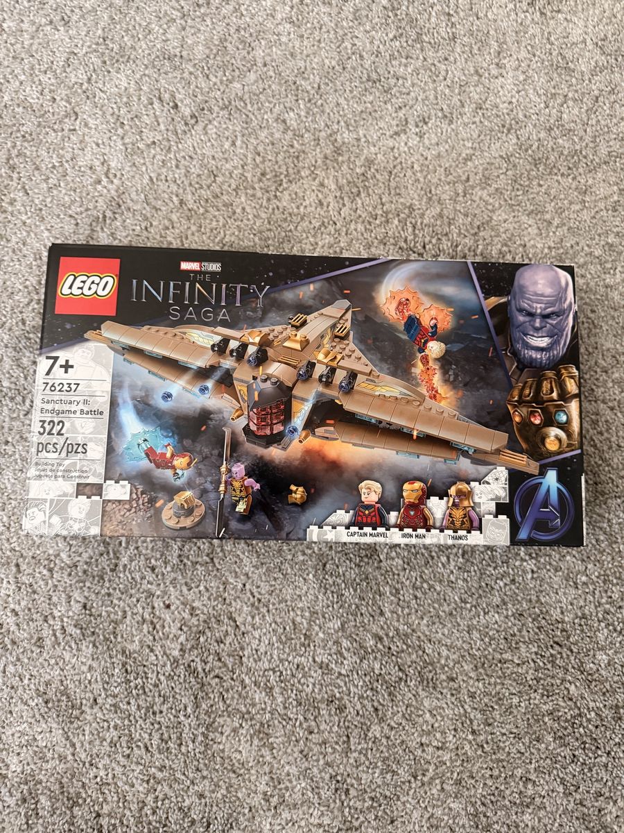 LEGO Marvel Infinity Saga Sanctuary II: Endgame Battle Set 76237 - 322 Pcs, New In Box
