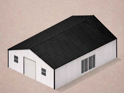 40 x 60 Steel Shop/Shouse/Barndominium