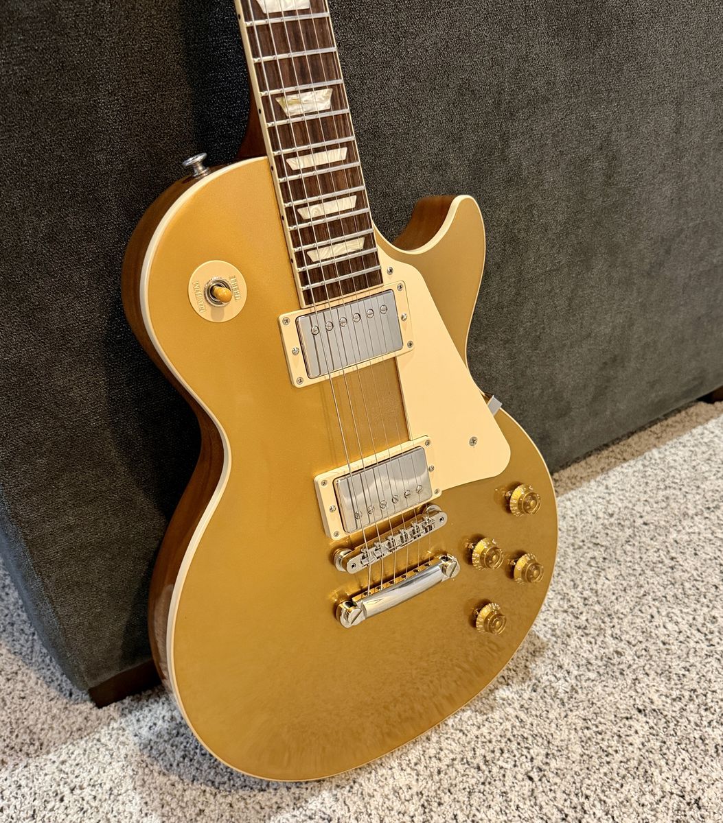 Gibson Les Paul Standard 50s, Goldtop Electric Guitar
