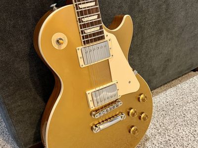 Gibson Les Paul Standard 50s, Goldtop Electric Guitar