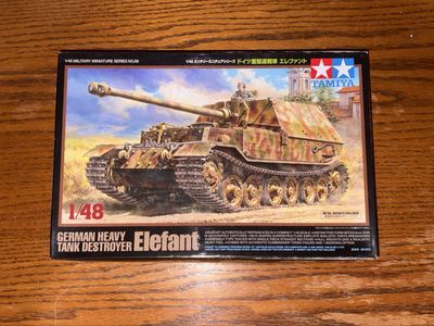 Tamiya German Heavy Tank Destroyer Elefant 1/48