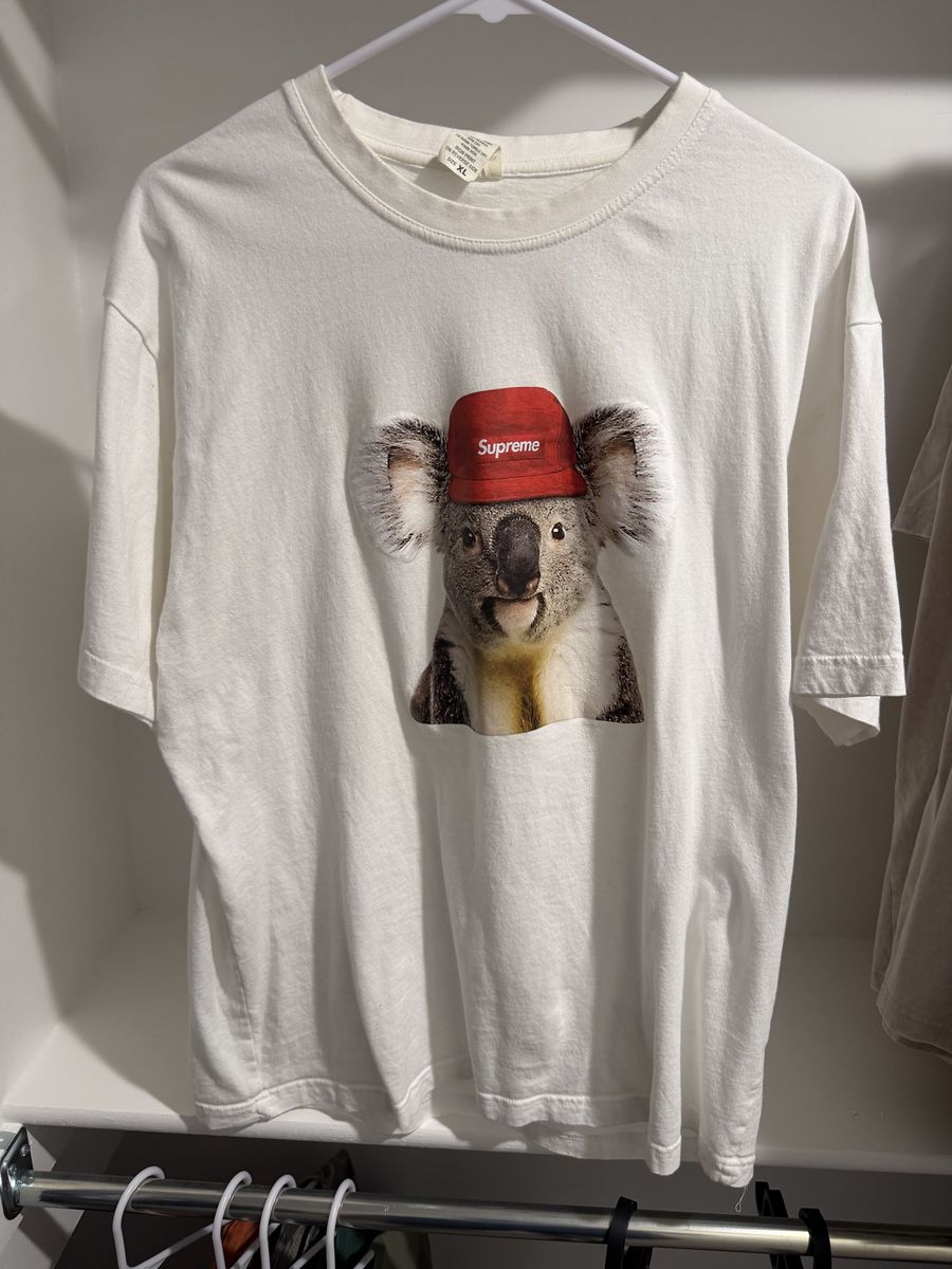 Fake Supreme mens White Size XL 100% Cotton