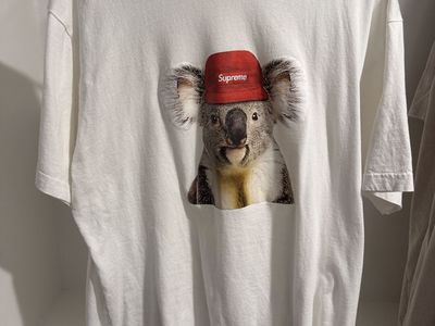 Fake Supreme mens White Size XL 100% Cotton