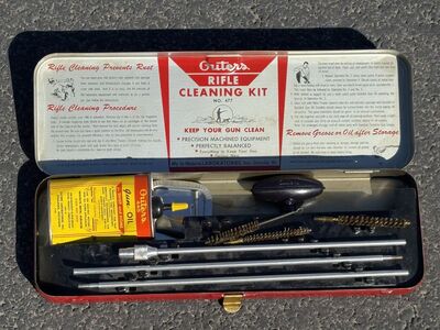 Vintage Outers Gunslick Rifle Cleaning Kit #477 .22 Cal.