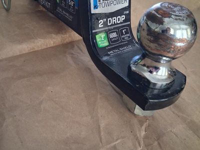 Reese Towpower 2" Drop Hitch Ball Mount Starter Kit 6000lb Capacity