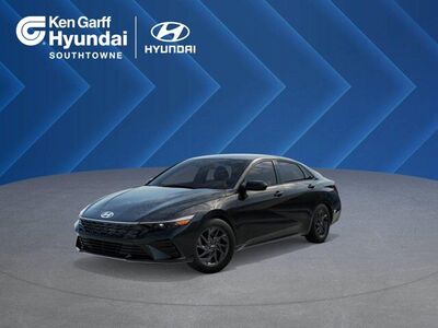 2026 Hyundai Elantra Hybrid Blue