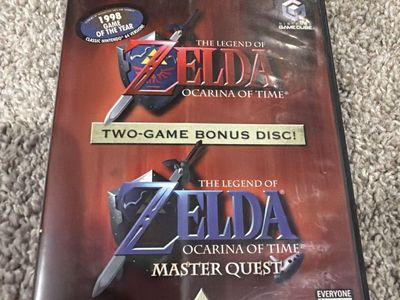 The Legend of Zelda: Ocarina of Time / Master Quest Two-Game Bonus Disc - Nintendo GameCube