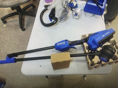 USED 40 V kobalt string trimmer tool only please read there are 3 options!