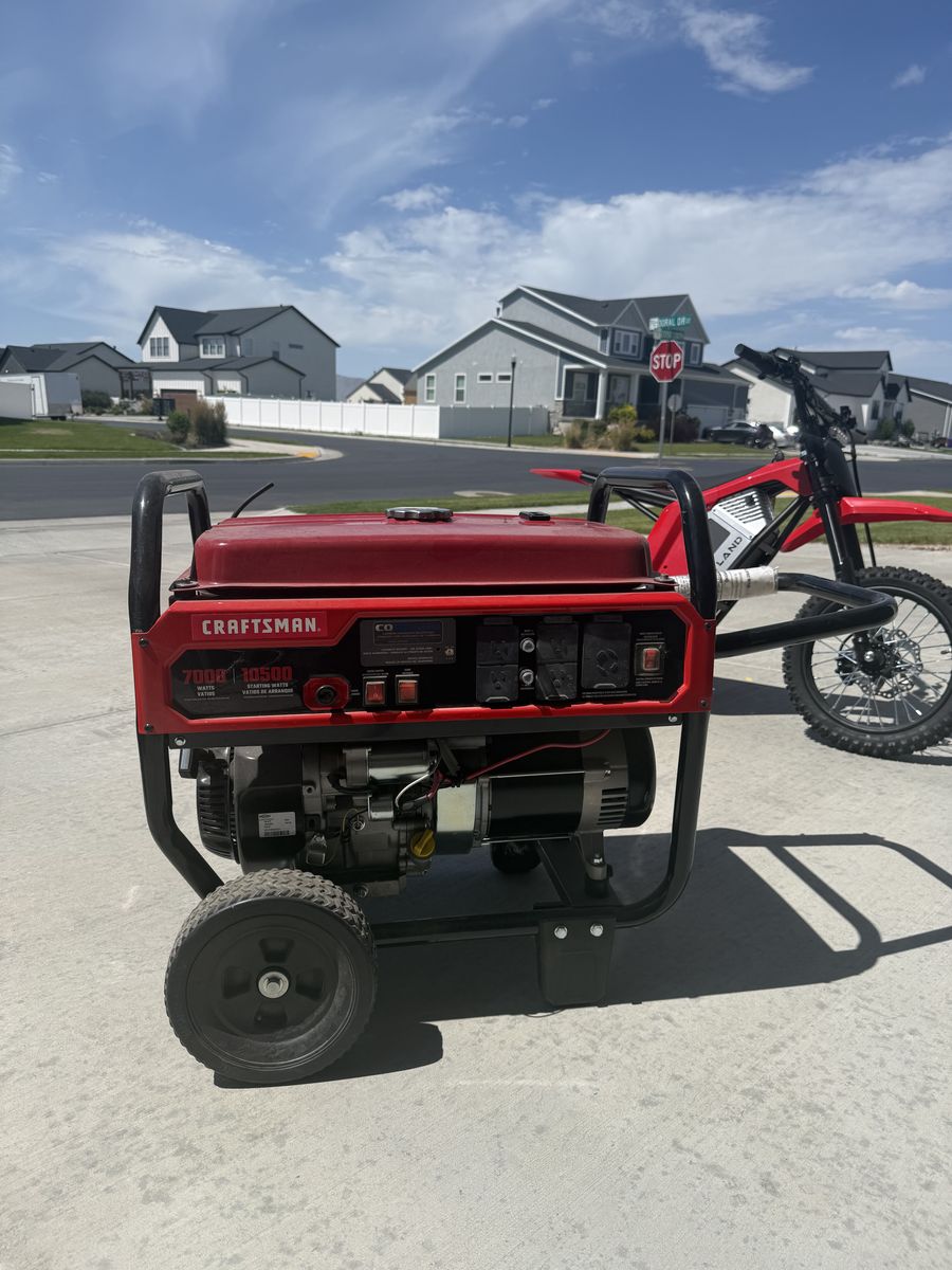 Craftsman 7000 watt generator