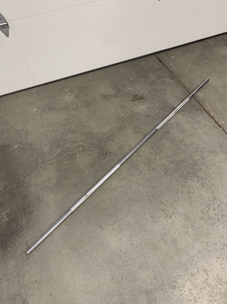 1 Standard Barbell (Solid Steel)