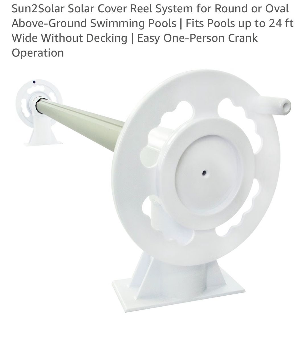***SUN2SOLAR ABOVE GROUND POOL SOLAR COVER REEL***