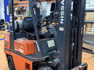 Nissan Forklift - LPG, Solid Tires! Ready to use