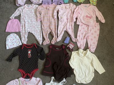 0-3m baby girl clothes