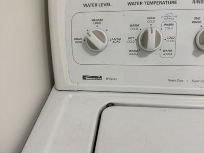 Washer and dryer