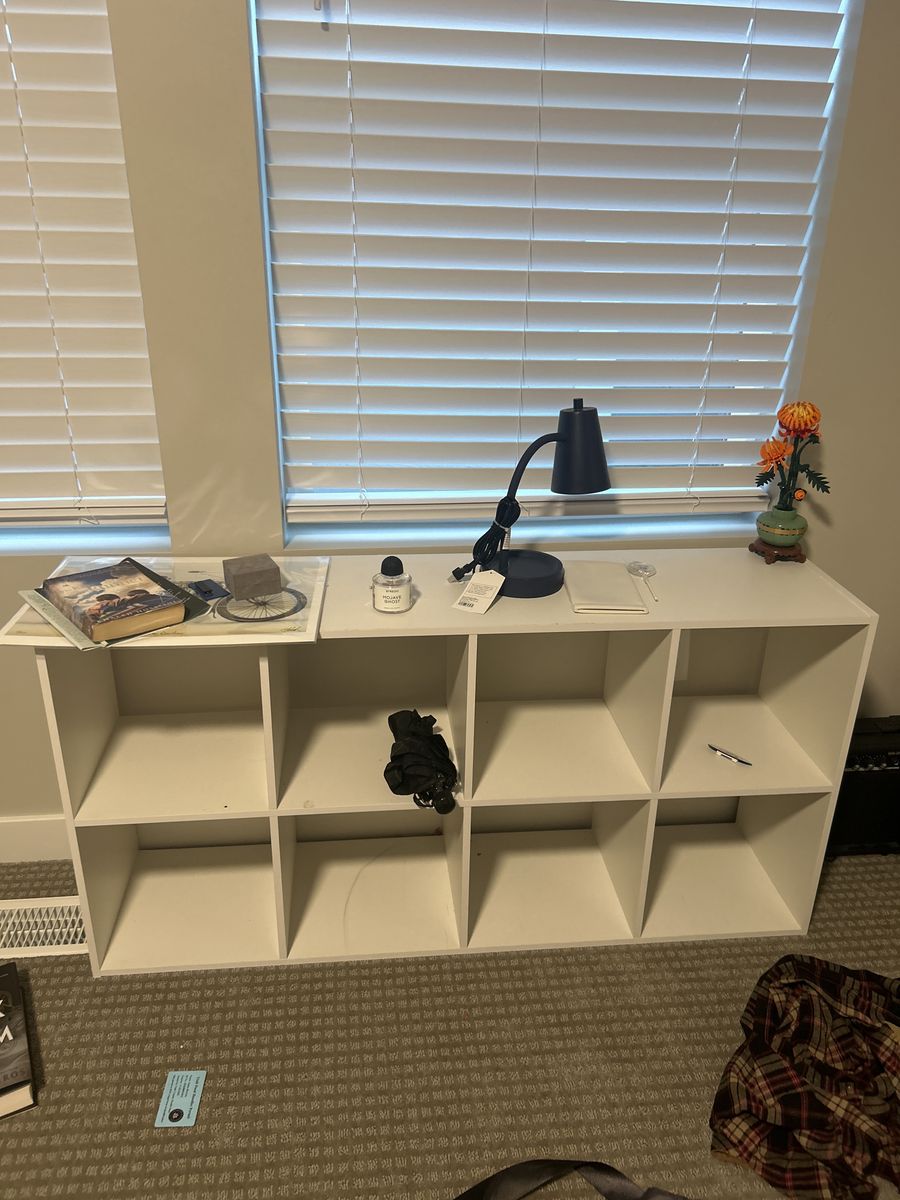 Free White Bookshelf