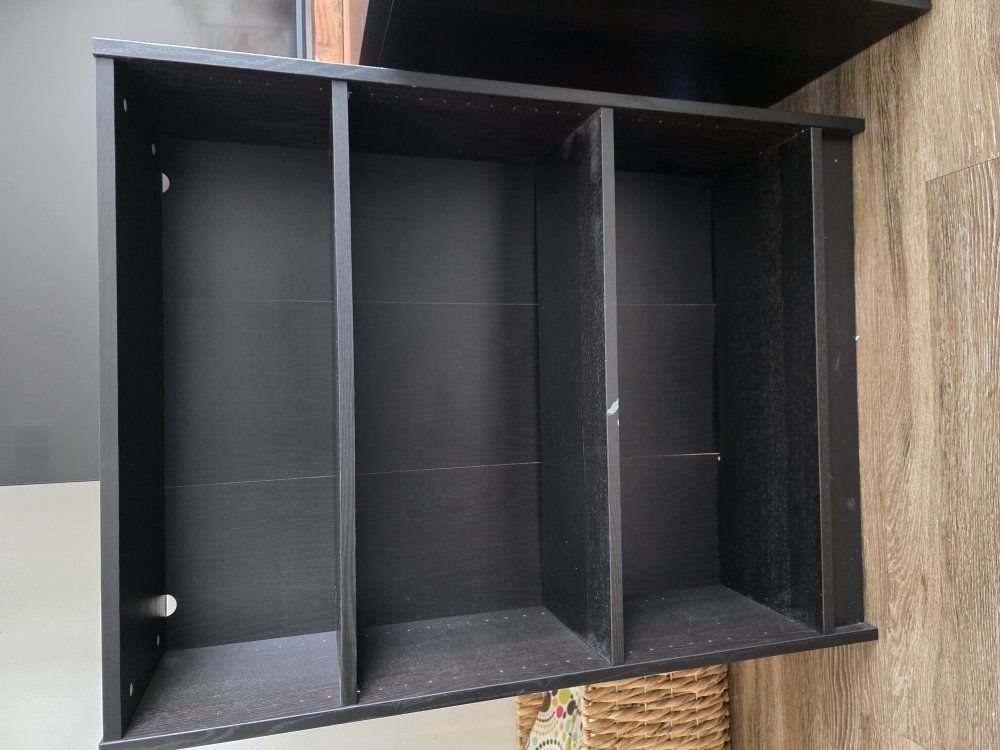 Desk, Bookcase & Chair