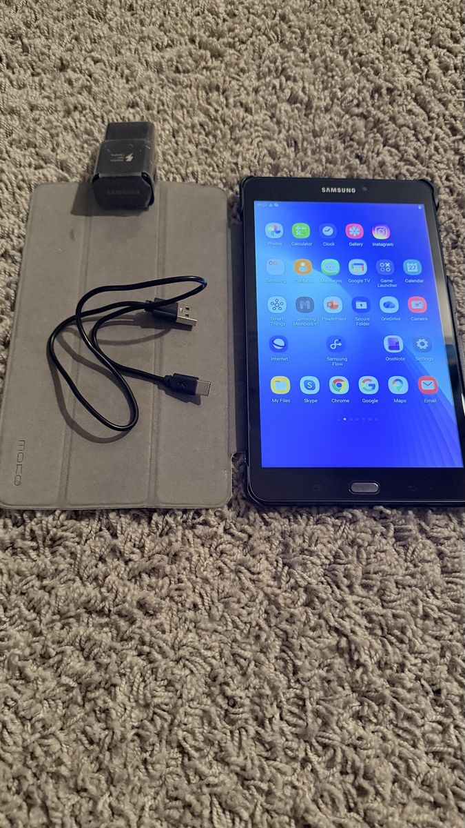 Samsung Galaxy Tab A 8.0" – Like New w/ Screen Protector, Case & Charger