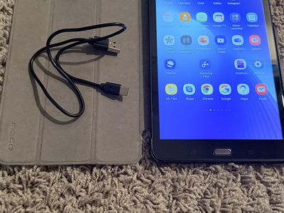 Samsung Galaxy Tab A 8.0" – Like New w/ Screen Protector, Case & Charger