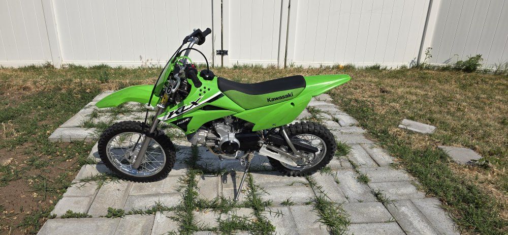 2024 Kawasaki KLX 110RL Dirt Bike - Green, Ready for Off-Road Fun