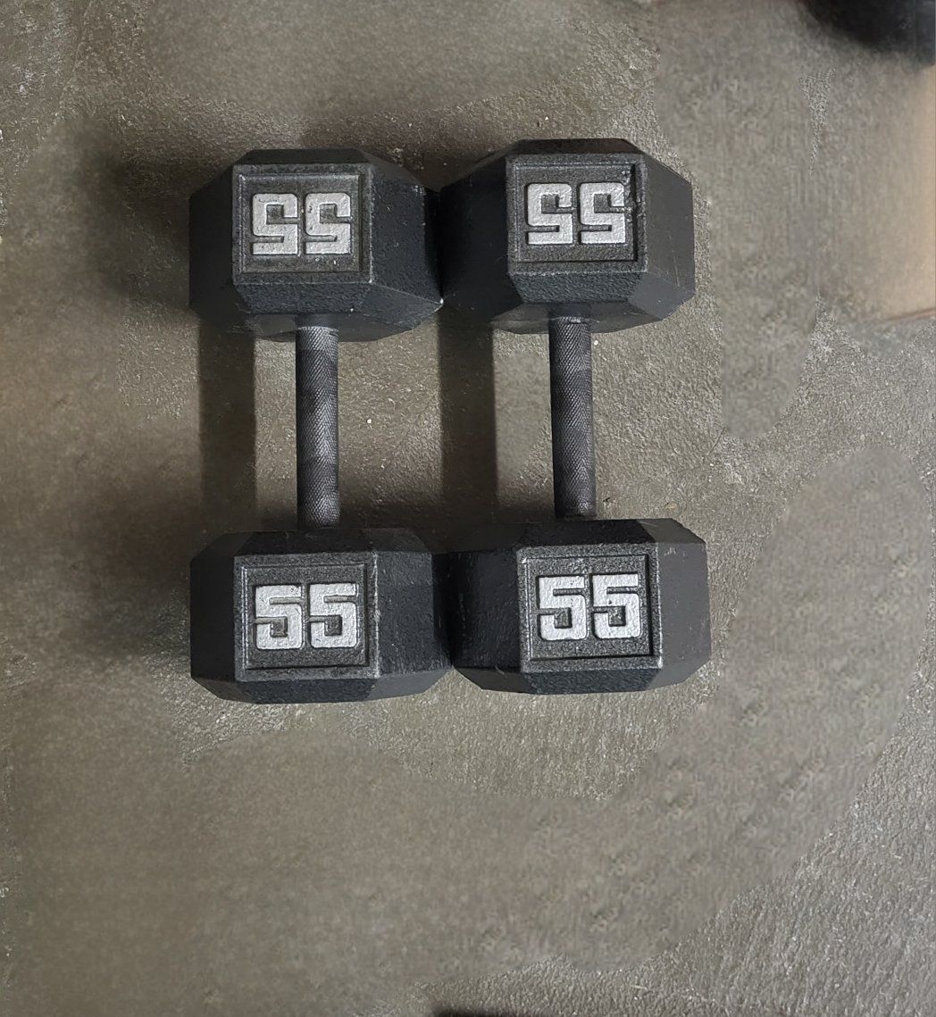 dumbbells 110 pounds