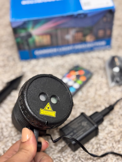 New in box Christmas Projector Lights