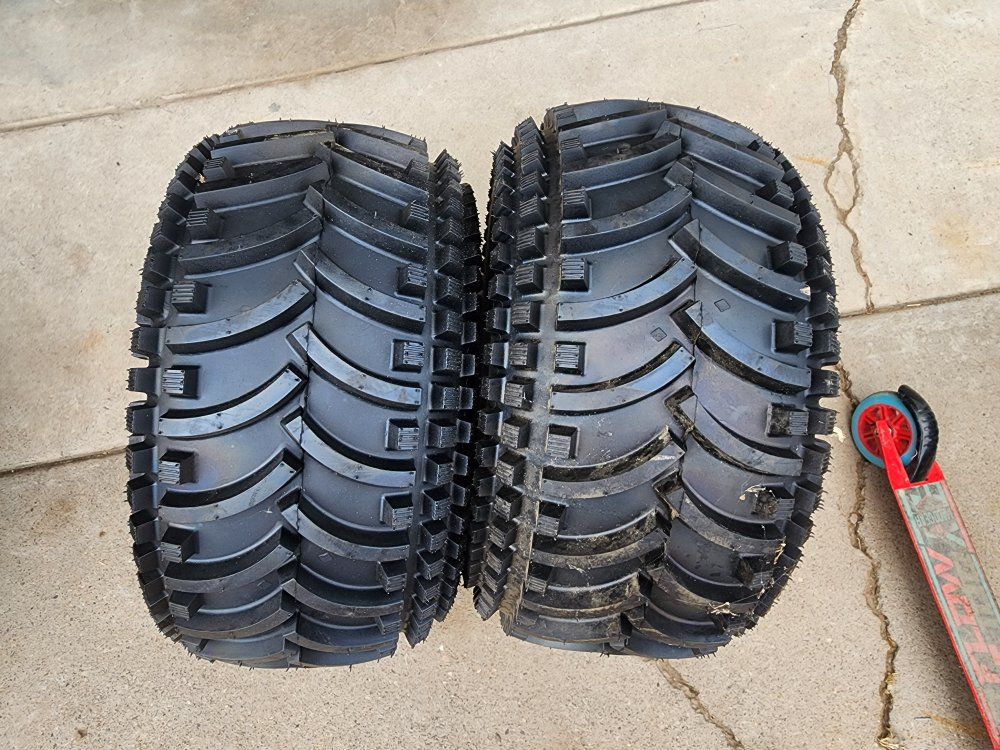 Wanda ATV Tires AT22x11.00-8 (Pair) A/T Mud/Trail Master Deep Tread