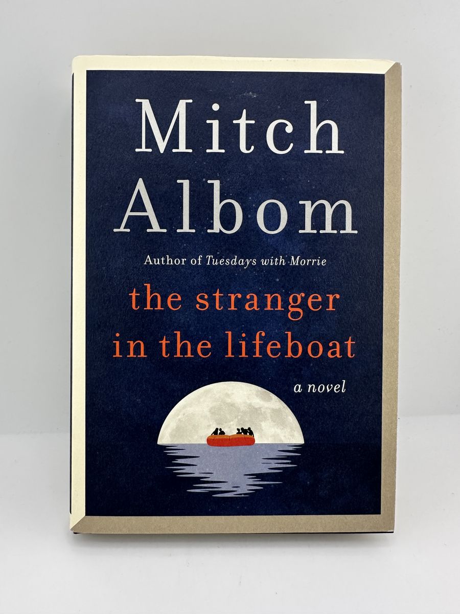 The Stranger in the Lifeboat Mitch Albom 2021 First Edition HC HarperCollins