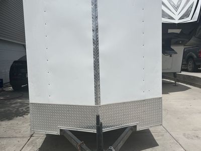2025 6x12 American Hauler Enclosed Cargo Trailer ramp door – 6.5' interior height