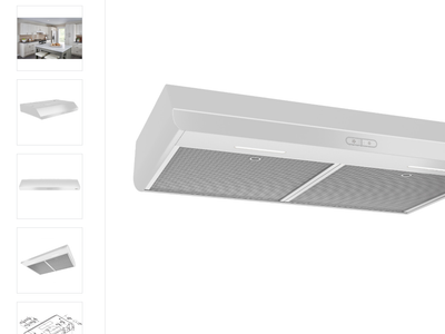 Broan® 36-Inch Convertible Under-Cabinet Range Hood