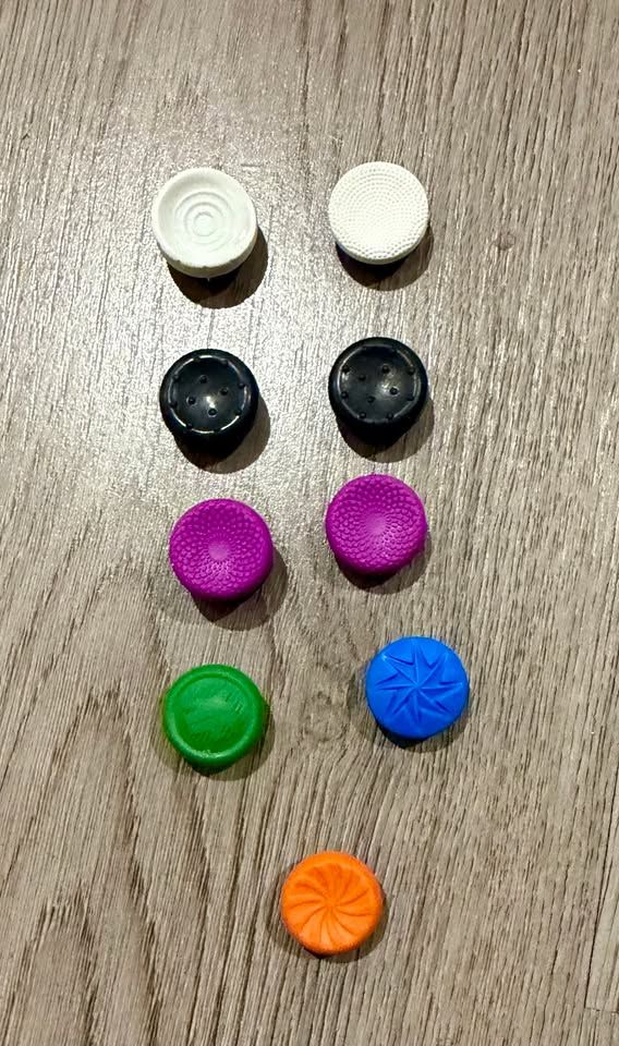 10pc Silicone Anti-Slip Thumbstick Grip Caps for Xbox Controllers