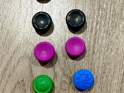10pc Silicone Anti-Slip Thumbstick Grip Caps for Xbox Controllers