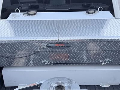 Delta Champion Diamond Plate Aluminum Truck Tool Box $200 obo