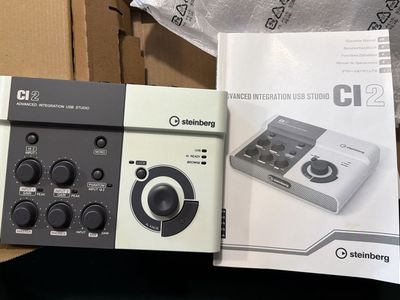 Steinberg CI2 Advanced Integration USB Studio Audio Interface with Box & Manual