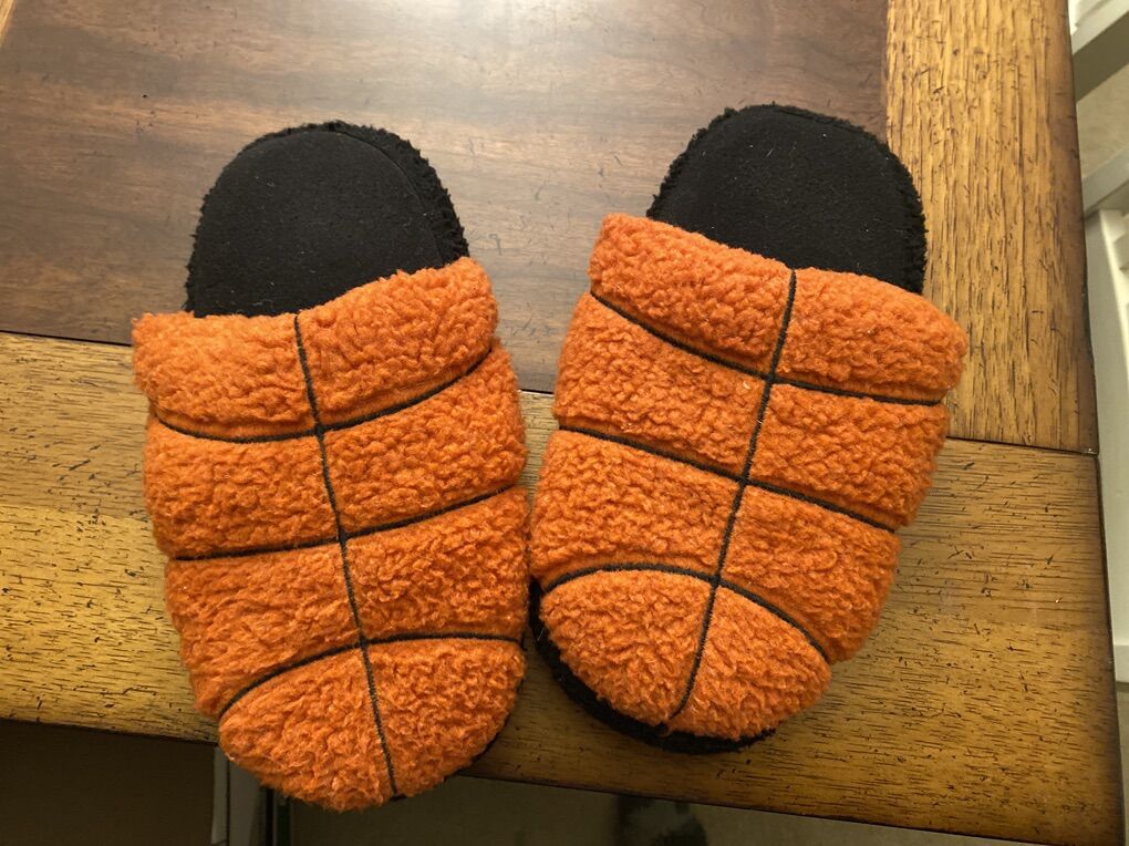 Boys Basketball Slippers