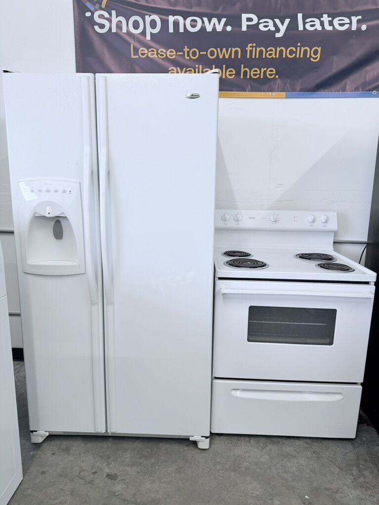 Amana Fridge And Crosley Range $550 For Both