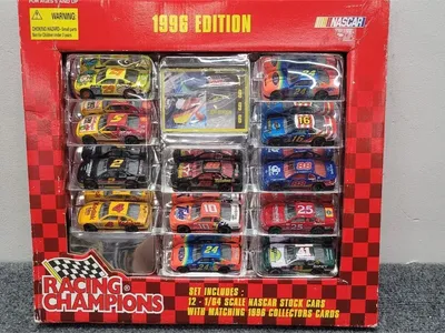 1996 Edition 12-1/64 Nascar Racing Champions Cars