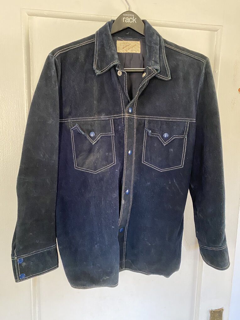 Suede Leather Jacket XL