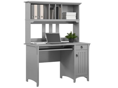 Bush Furniture Salinas Computer Desk with Hutch