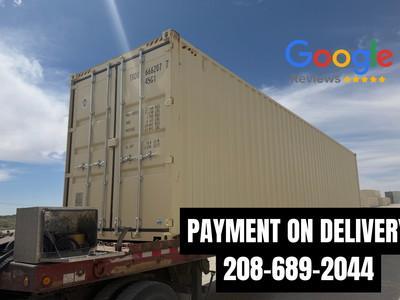40' Shipping Container – Commercial Storage – In Stock