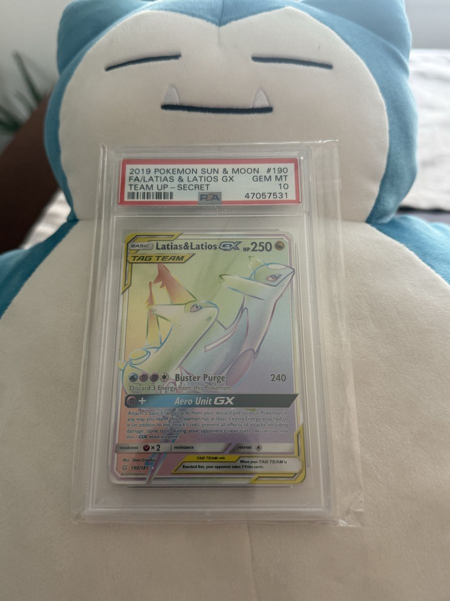 Pokémon Cards - Latias & Latios GX (190)(Secret) - PSA 10
