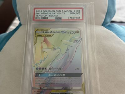 Pokémon Cards - Latias & Latios GX (190)(Secret) - PSA 10