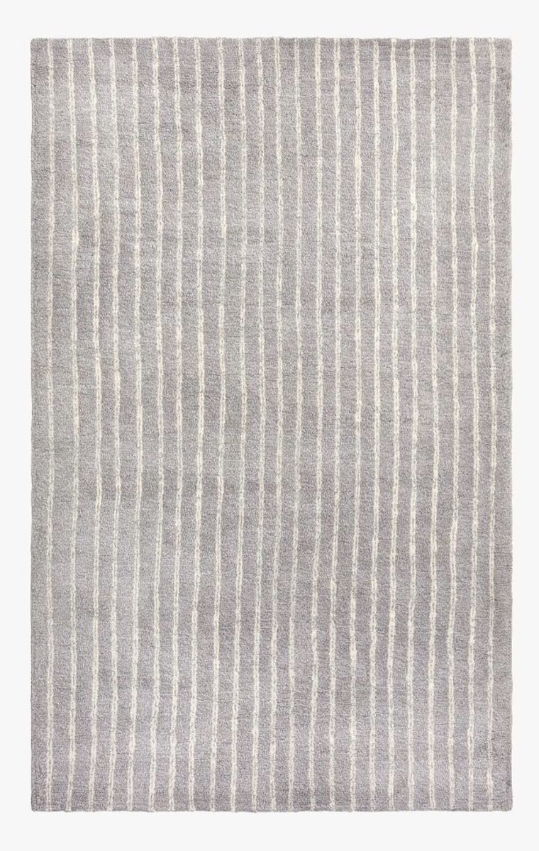 Pottery Barn washable stripe rug 3x5 bath mat