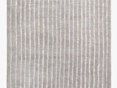 Pottery Barn washable stripe rug 3x5 bath mat