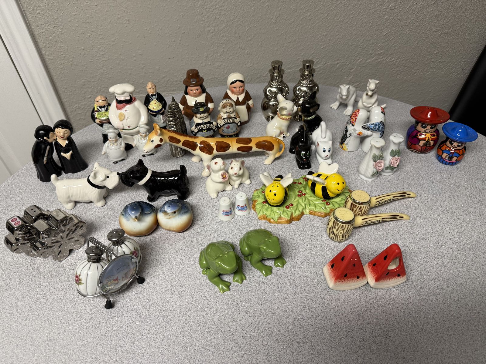 Collection of Salt And Pepper shakers