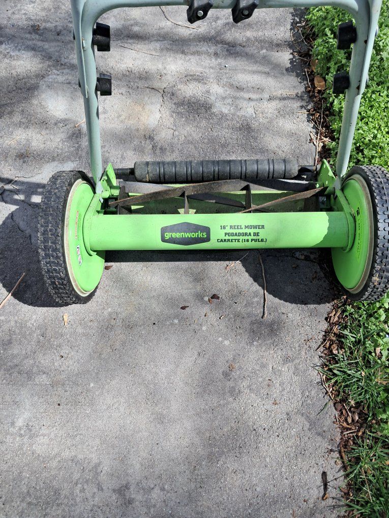 Greenworks Reel Mower