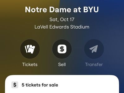 BYU v Notre Dame Tickets