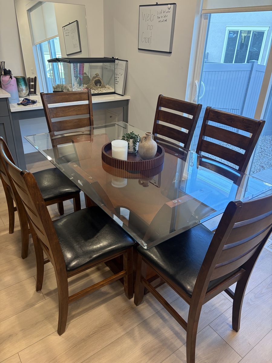 Table and chairs
